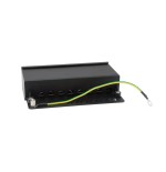 Equip patchpanel 8x rj45 cat6a ftp 1he premium negro