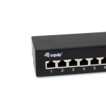 Equip patchpanel 8x rj45 cat6a ftp 1he premium negro