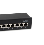 Equip patchpanel 8x rj45 cat6a ftp 1he premium negro