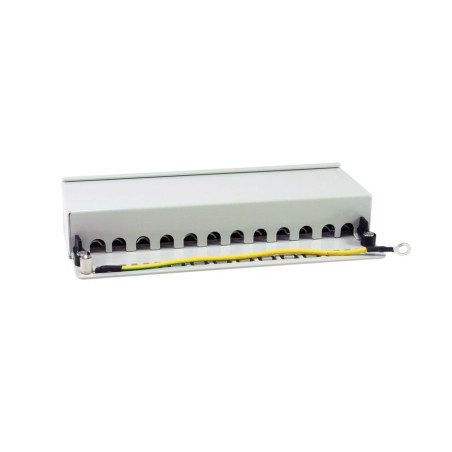Equip patchpanel 12x rj45 cat6a ftp 1he premium gris claro