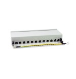 Equip patchpanel 12x rj45 cat6a ftp 1he premium gris claro