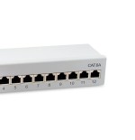 Equip patchpanel 12x rj45 cat6a ftp 1he premium gris claro