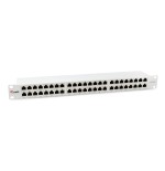 Equip patchpanel 48x rj45 cat6a 19" ftp 1he premium gris claro