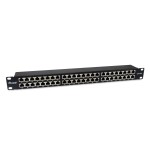 Equip patchpanel 48x rj45 cat6a 19" ftp 1he premium negro