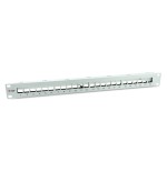 Equip patchpanel 24x cat6a 19" ftp 1he keymone montage ws