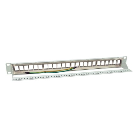 Equip patchpanel 24x cat6a 19" ftp 1he keymone montage ws