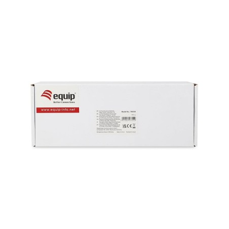 Equip patchpanel 12x cat6a 10" ftp 1he keymone montage ws