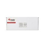 Equip patchpanel 12x cat6a 10" ftp 1he keymone montage sw