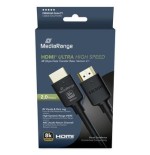 Cable mediarange mrcs220  hdmi 2 m hdmi tipo a (estándar) negro
