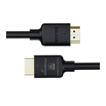 Cable mediarange mrcs220  hdmi 2 m hdmi tipo a (estándar) negro
