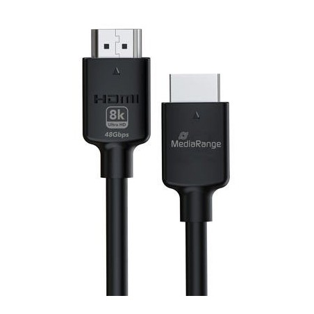 Cable mediarange mrcs220  hdmi 2 m hdmi tipo a (estándar) negro
