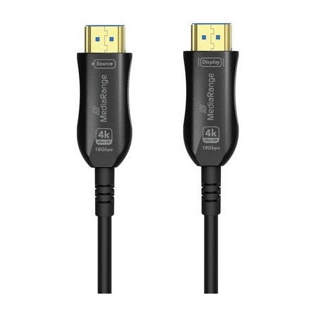 Cable  mediarange mrcs221 hdmi 10 m hdmi tipo a (estándar) negro