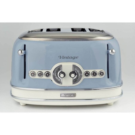 Ariete 0156/05 6 4 rebanada(s) 1600 w azul, cromo, blanco 156 0156bl