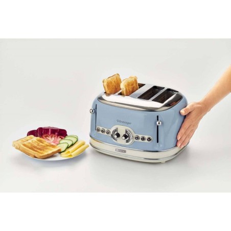 Ariete 0156/05 6 4 rebanada(s) 1600 w azul, cromo, blanco 156 0156bl