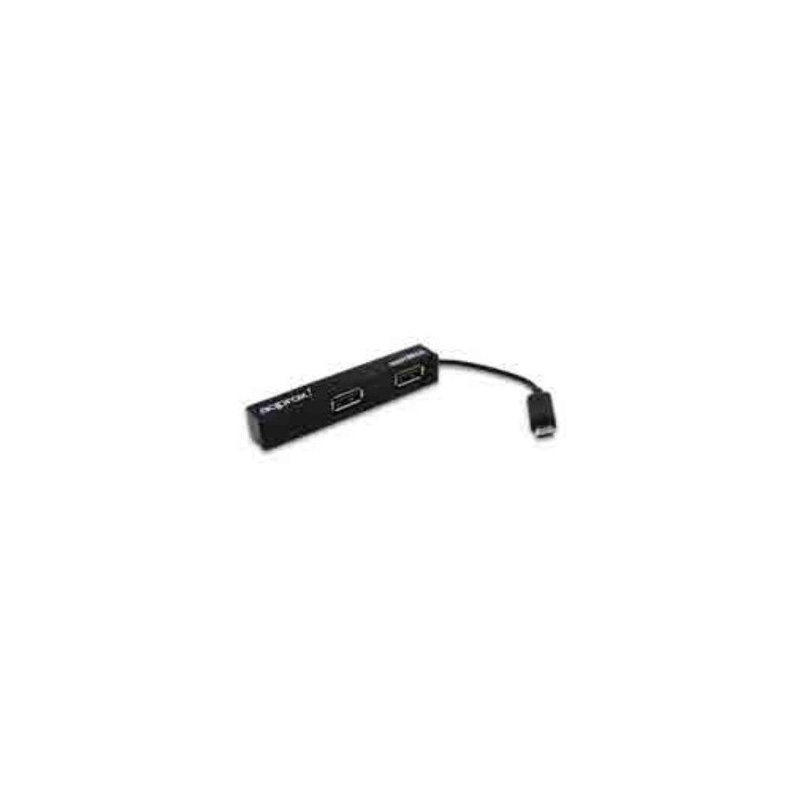 Approx android hub 4 puertos usb2.0 funcion otg de micro usb a usb negro