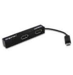 Approx android hub 4 puertos usb2.0 funcion otg de micro usb a usb negro