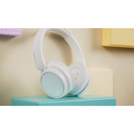 Auricular diadema philips tah5209wt/00 blanco bluetooth