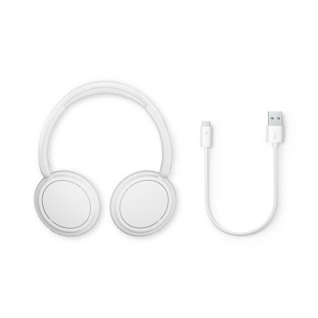 Auricular diadema philips tah5209wt/00 blanco bluetooth