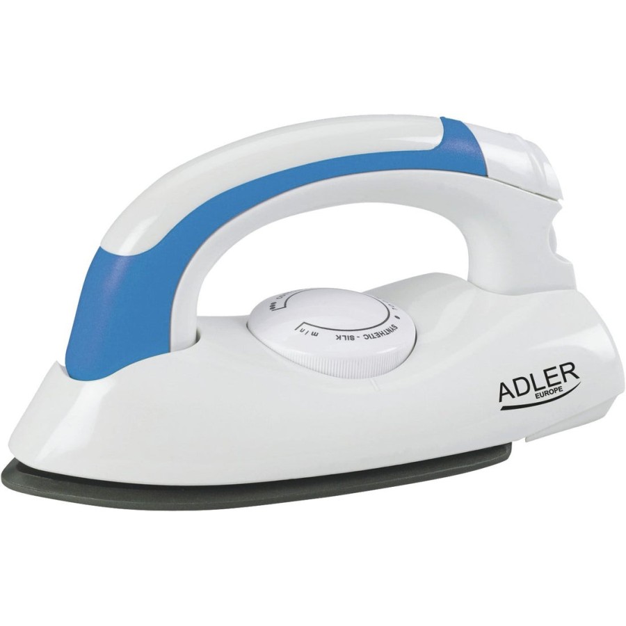 Plancha adler ad 5015  seco 800 w azul, blanco