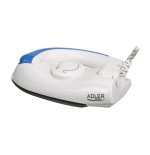Plancha adler ad 5015  seco 800 w azul, blanco