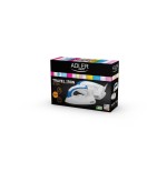 Plancha adler ad 5015  seco 800 w azul, blanco