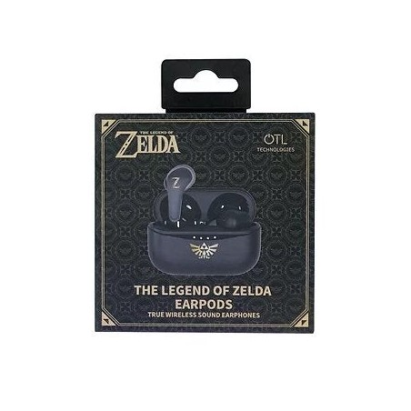 Auriculares  otl the legend of zelda tws negro bluetooth para niños