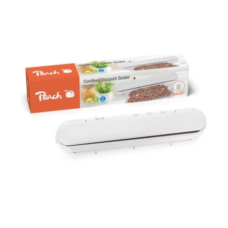 Sellador al vacío inalámbrico peach para llevar blanco ph330
