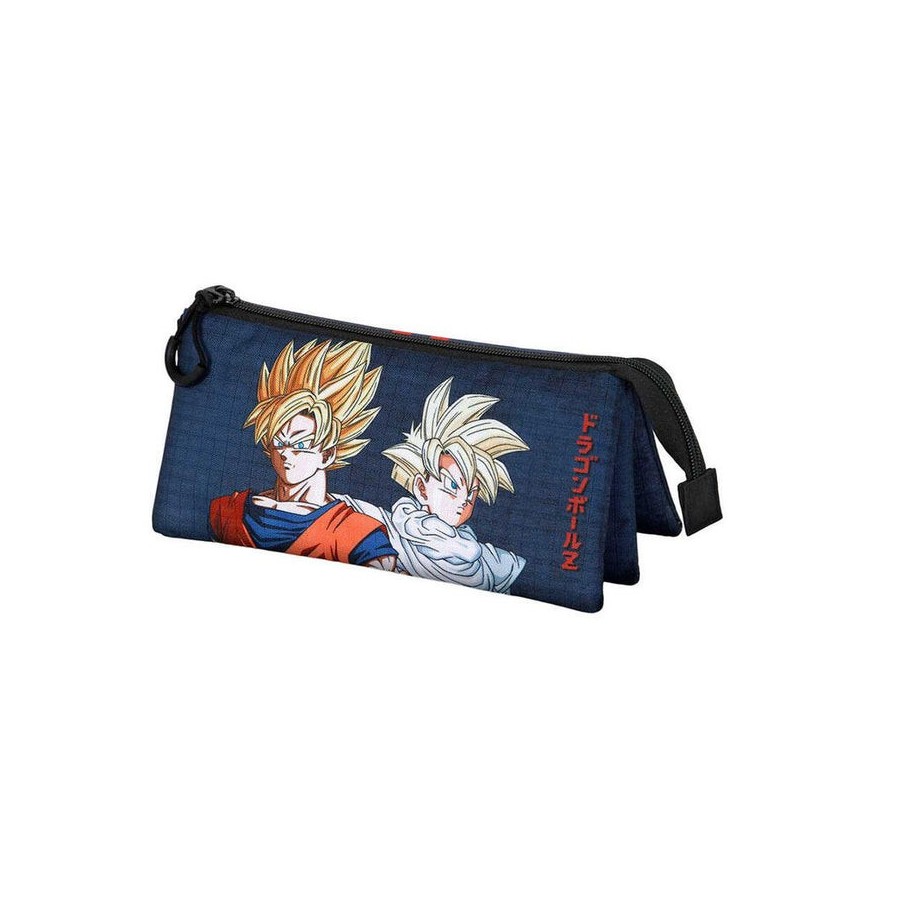 Estuche triple bolsillos dragon ball.