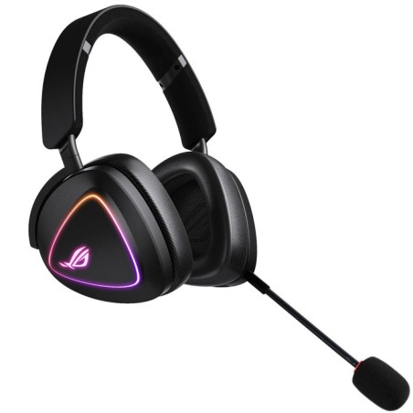 Auriculares  asus rog delta ii  inalámbrico usb tipo c bluetooth negro