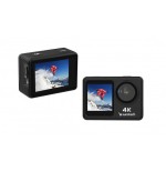 Cámara digital deportiva sunstech adventure 4k 16mp ángulo de visión 170  negra