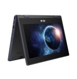 Portátil asus br1104fga ns0080xa cel n100 11.6" tactil 4gb 128gb ssd w11proedu