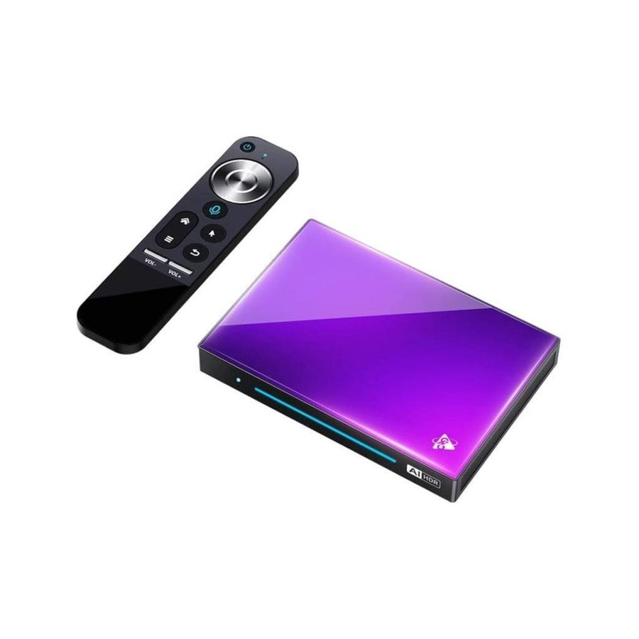 Android tv h96 max m9 rk3576 8gb/128gb wifi 6 negro