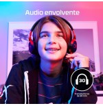 Auriculares  hyperx cloud mini  gaming (negro)