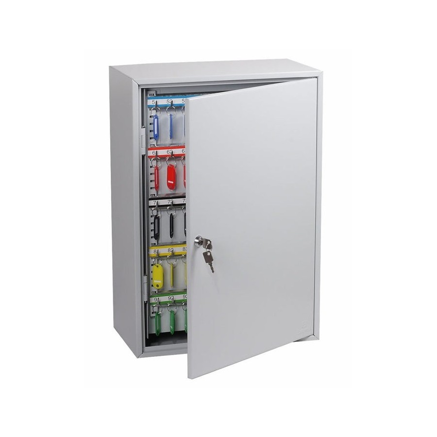 Caja portallaves phoenix safe co. kc0604k  y organizador gris