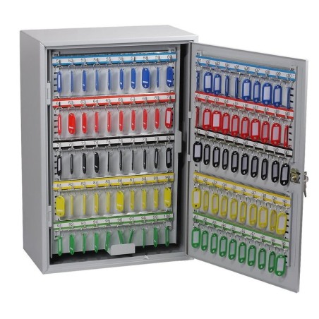 Caja portallaves phoenix safe co. kc0604k  y organizador gris