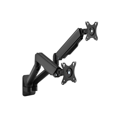 Equip soporte de pared orientable para 2 pantallas de 17'-32' brazo 564mm muelle de gas hasta 9kg