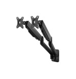 Equip soporte de pared orientable para 2 pantallas de 17'-32' brazo 564mm muelle de gas hasta 9kg