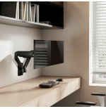 Equip soporte de pared orientable para 2 pantallas de 17'-32' brazo 564mm muelle de gas hasta 9kg