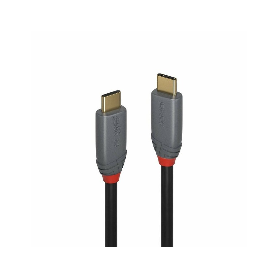 Cable lindy 36903  usb usb 3.2 gen 2 (3.1 gen 2) 2 m usb c negro
