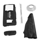 Godox sb-fw30120 - 30x120 cm softbox w. grid 30x120 cm