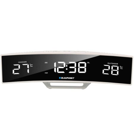 Reloj despertador blaupunkt cr12wh digital negro blanco