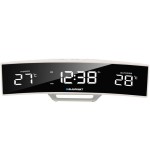 Reloj despertador blaupunkt cr12wh digital negro blanco