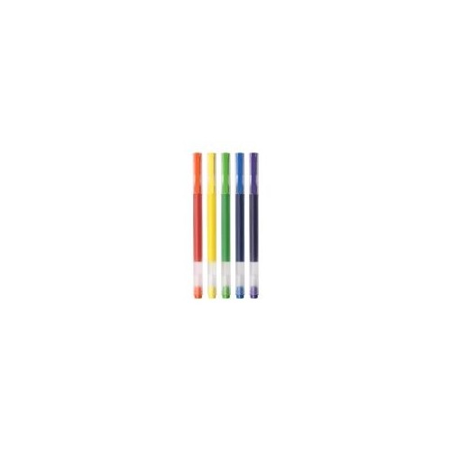 Bolígrafos de tinta de gel xiaomi mi high-capacity gel pen 5 unidades colores variados