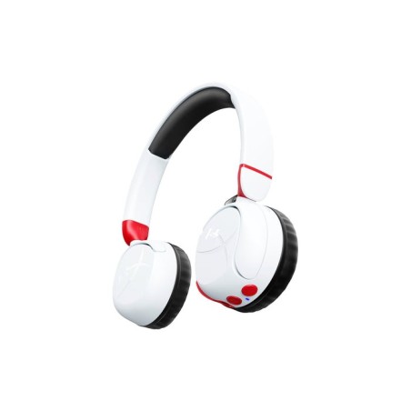 Auriculares  hyperx cloud mini gaming inalámbricos (blanco)