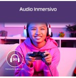 Auriculares  hyperx cloud mini gaming inalámbricos (blanco)
