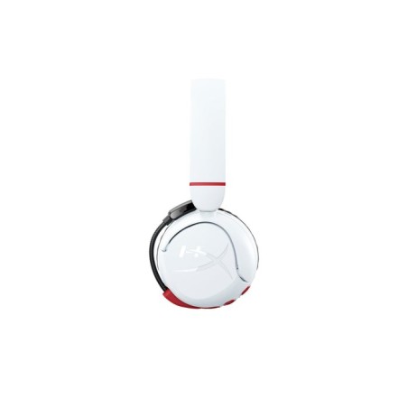 Auriculares  hyperx cloud mini gaming inalámbricos (blanco)