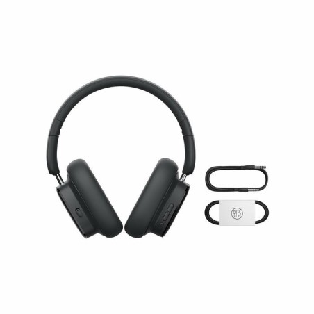 Auriculares baseus bowie h1i  inalámbrico  usb tipo c bluetooth negro