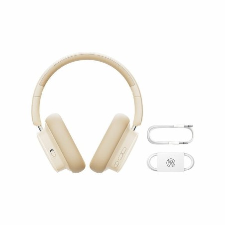 Auriculares baseus bowie h1i  inalámbrico  usb tipo c bluetooth blanco