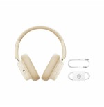 Auriculares baseus bowie h1i  inalámbrico  usb tipo c bluetooth blanco