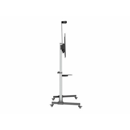 Soporte de suelo con ruedas equip para pantallas de 60-100" color plata max.vesa 1000x400